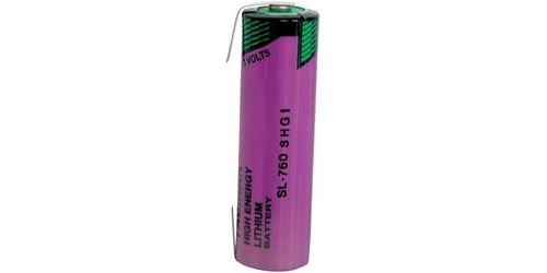 Pile spéciale R6 (AA) lithium Tadiran Batteries SONSL760T cosses à souder en U 3.6 V 2200 mAh 1 pc(s)