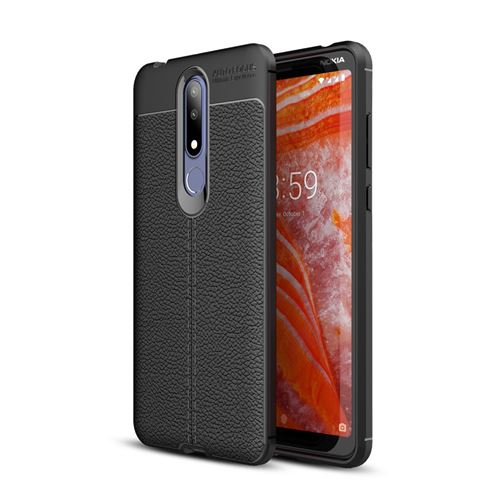 Coque en TPU noir pour votre Nokia 3.1 Plus