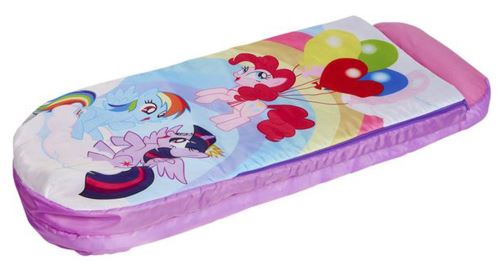 Lit enfant gonflable coloris rose motif Mon Petit Pony - Dim : L 150 x P 62 x H 20 cm -PEGANE-