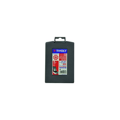 Forets métaux coniques lisses TIVOLY HSS 3-14 / 5-20 / 16-30,5 mm Coffret de 3 pièces