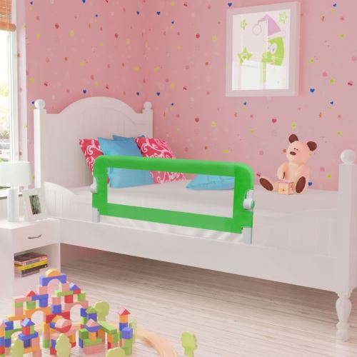 Barrières de lit pour enfants 102 x 42 cm Vert | Vert