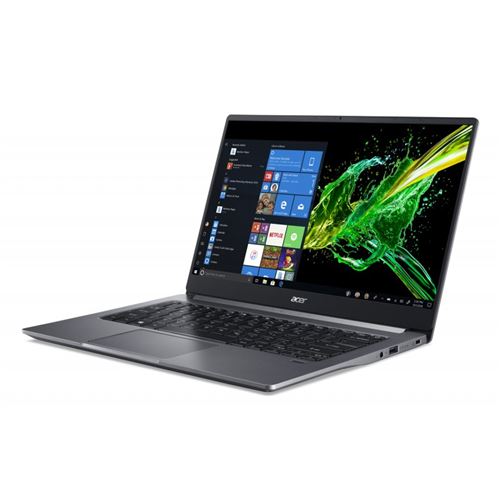 Acer Swift 3 Sf314-57-592D - Intel Core i5 - 1035G1 / 1 Ghz - Win 10 Familiale 64 Bits - UHD Graphics - 8 Go Ram - 512 Go SSD - 14" Ips 1920 X 1080 (Full Hd) - Wi-Fi 6 - Gris Acier - Clavier : Français