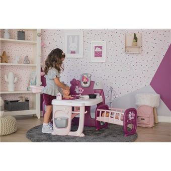 Grande maison des bébés Smoby Baby Nurse 3 en 1