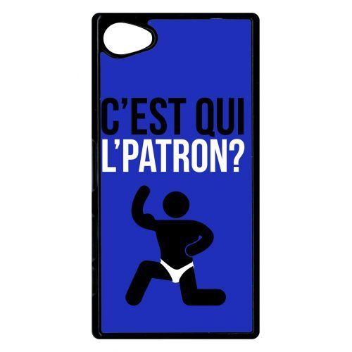 Coque sony xperia z5 compact c est qui l patron 3
