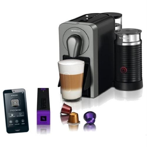 Krups XN 411 T Cafetière à dosette 1tasses Titane