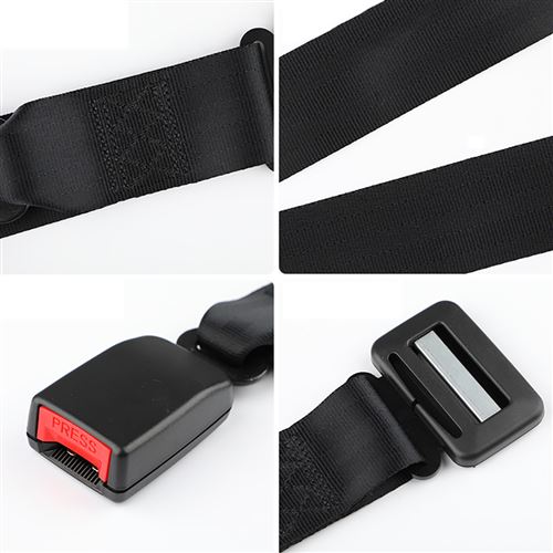 R-LINE - housse de ceinture de sécurité en cuir véritable pour