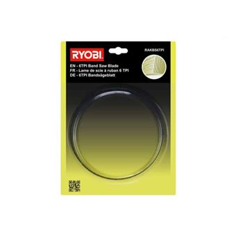 Lame coupe moyen RYOBI pour scie à ruban RBS904 RAKBS6TPI - 1