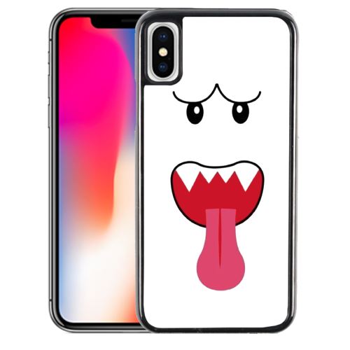 Coque pour iPhone XS mario boo