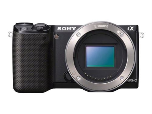 Sony A Nex 5R - Appareil Photo Numérique - Sans Miroir - 16.1 Mp - Aps-C - Corps Uniquement - Wi-Fi - Noir