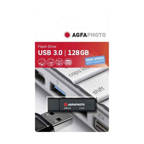 AGFA Clé USB3.0 128Go Noir