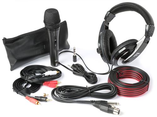 Fenton SH400 - Kit accessoires DJ complet avec micro-casque