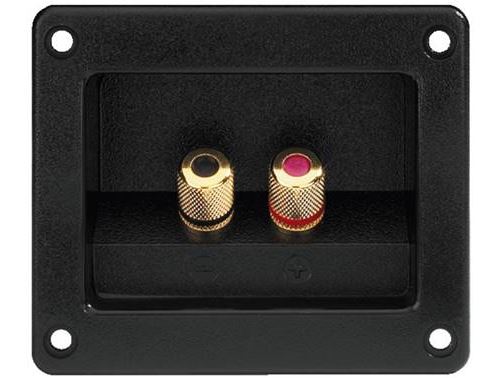 Bornier rectangulaire encastré Monacor ST-955GM