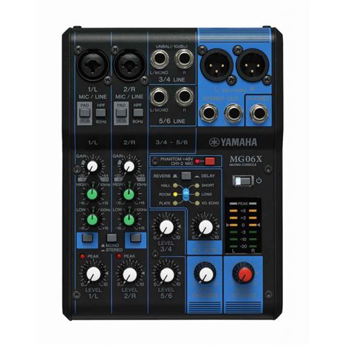 Yamaha Noir Mg06x Table De Mixage Audio 6 Canaux - Neuf - Image 5