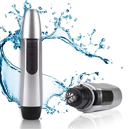 Coupe Poils Tondeuse Nez et Oreilles - Epilateur Electrique Etanche
