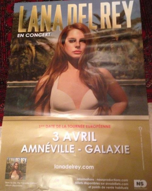 LANA DEL REY - 80x120 cm - AFFICHE / POSTER