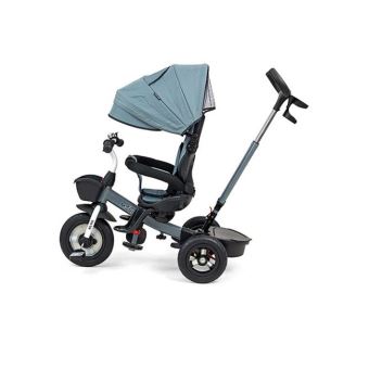 99 98 Sur Luvi Tricycle Evolutif Bebe Enfant Garcon Fille 1 5 Ans Multifonctionnel Siege Pivotant A 360 Harnais Capot Max 30 Kg Gris Tricycles Achat Prix Fnac