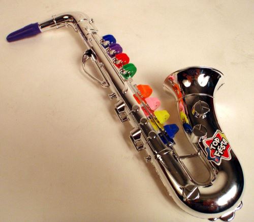 Saxophone 8 notes métallisé