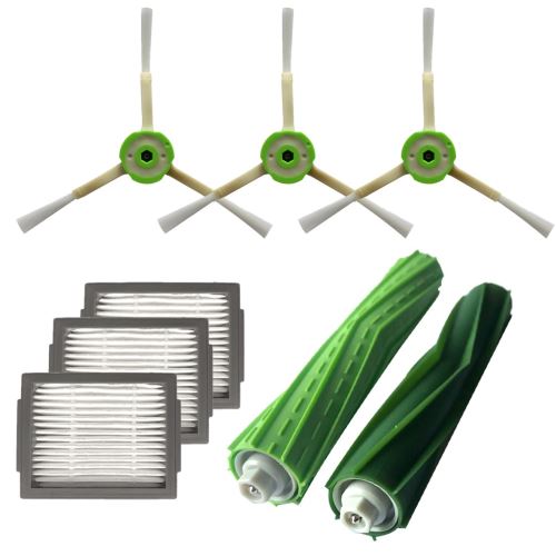 Side Brosse et filtres Hepa et pour Brosse Core i7 iRobot Roomba + Core i7 / Core i7 plus E5 E6 E7