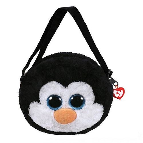 TY Gear Sac à bandoulière en peluche muni d'une bandoulière réglable 18x19x8 cm
