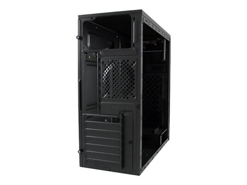 LC-Power 7037b Midi Black Ordinateur Case Computer Cases (Midi-Tower, PC, Metal, Plastic, ATX, Micro ATX, Mini-ITX, Black, 14.5 cm)