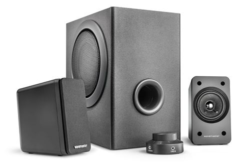 Wavemaster MX 3+ - 2.1 PC-Lautsprecher - Schwarz