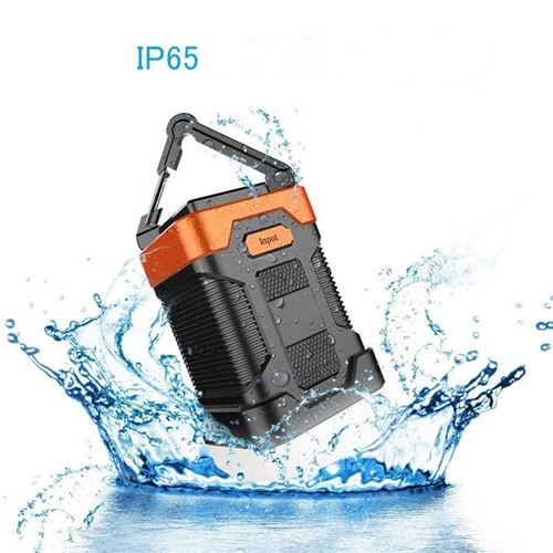 Lanterne de Camping Waterproof et Batterie Externe Portable 10000 mAh (Vert)