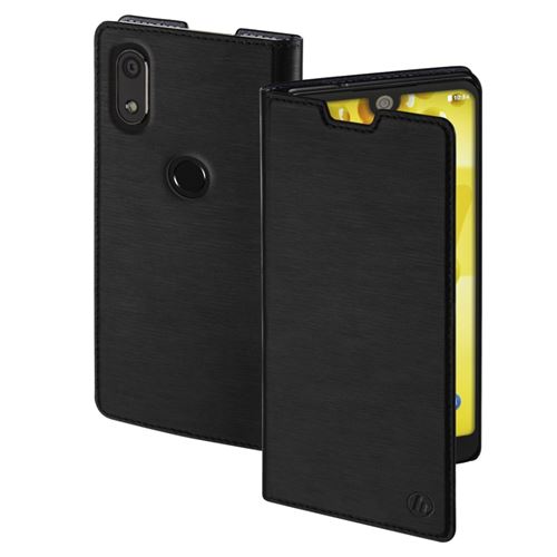 Hama Booklet Slim Pour Wiko View 2 Noir