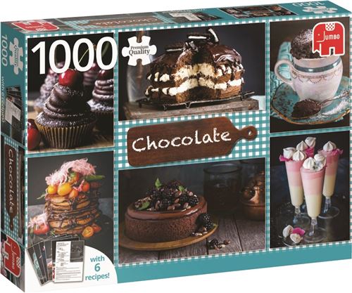 JUMBO 18593 - 1000 pièces Chocolat