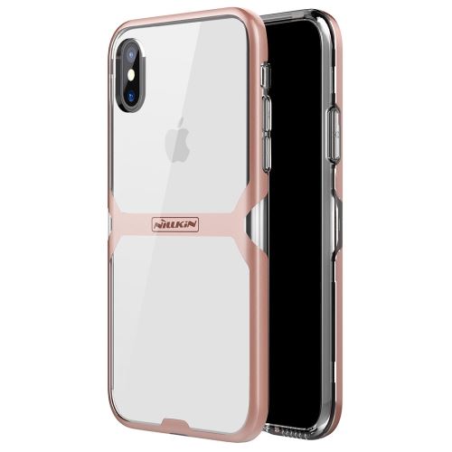 Iphone X / Xs Coque Protection Plastique Combinaison Doré Als80479
