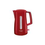 Bosch CompactClass TWK3A014 - Bouilloire - 1.7 litres - 2.4 kWatt - rouge/gris