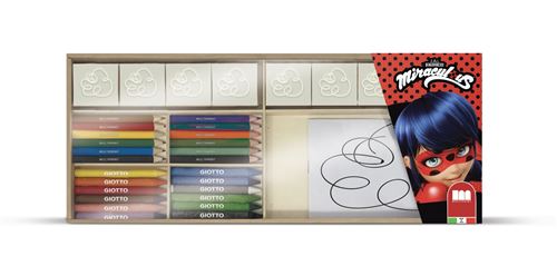 Multiprint jeu de Miraculouscouleurs bois 34 pièces