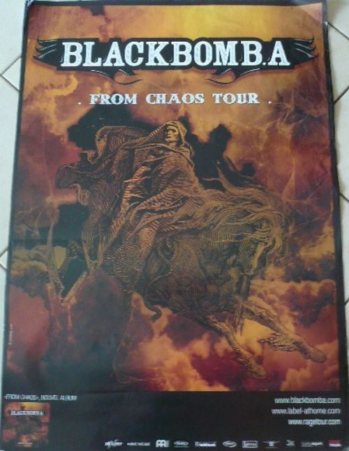 Black bomb.A - 70x100 cm - AFFICHE / POSTER