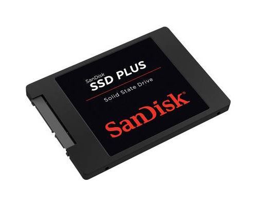 Disque dur Sandisk SSD Plus SDSSDA-1T00-G26 1 To Noir