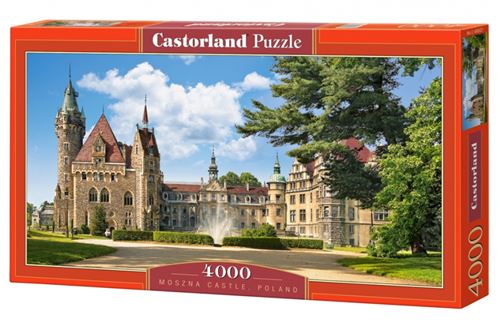 Puzzle 4000 Pièces : Pologne, Moszna : Château Zamek, Castorland
