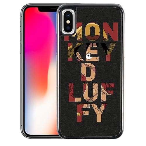 Coque pour iPhone XR one piece monkey d luffy