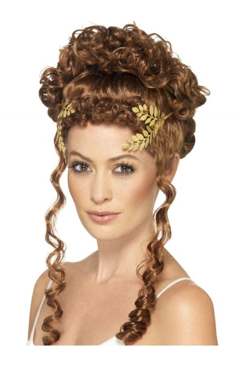Serre Tête Couronne De Laurier - Doré - Taille Unique