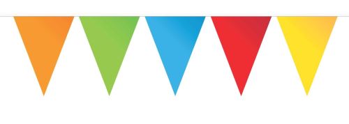 Haza Original ligne drapeau multicolore 10 mètres
