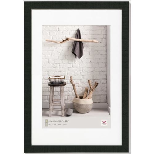 Walther Design Cadre photo Home 50x70 cm Noir