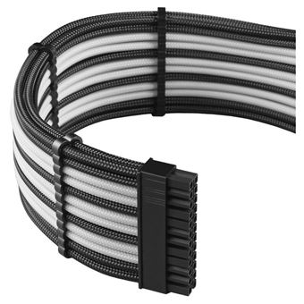 CableMod PRO Series ModMesh - Kit de câble d'extension d'alimentation - moulé - noir, blanc - 1