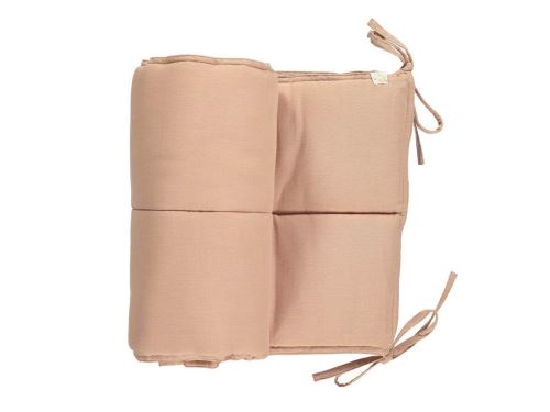 Camomile London - DOUBLE GAUZE BUMPERS Peach Blossom