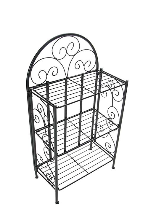 Étagère en Fer Rosa , Noir