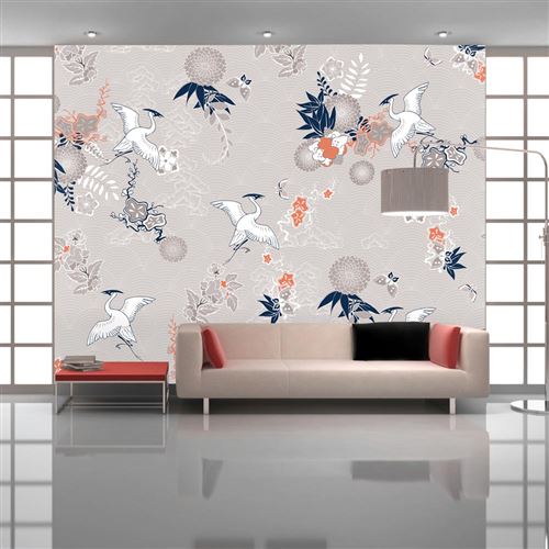 Papier peint - Wild herons - 300x210 - Orient -
