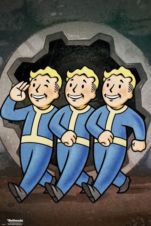Affiche Maxi Fallout 76 Vault Boy 61x91.5 cm