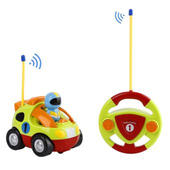 Voiture Telecommandee Rc Camion De Police Course Jouet Pour Les Bebes Et Les Enfants Vert Clair Tirelire Achat Prix Fnac
