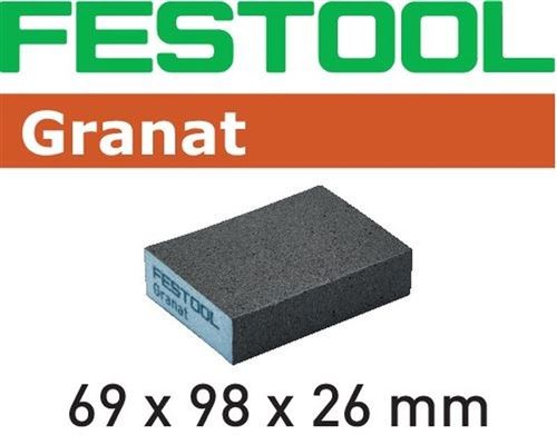 Éponge De Ponçage Festool 69X98X26 Grain 220 - Boite De 6 - 201083