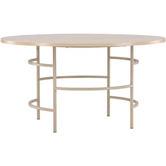 Table de repas ronde Ø140 cm Copenhagen beige - 1