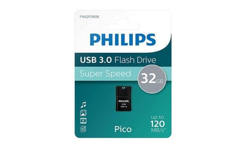 Clé USB 3.0 32 Go Noir - Philips Pico Edition - Image 4