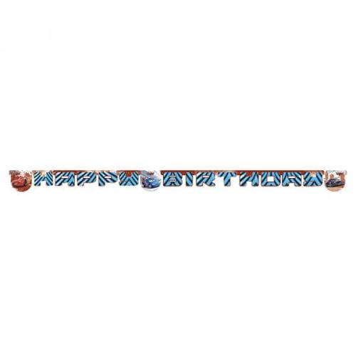 Banniere Joyeux anniversaire - Cars