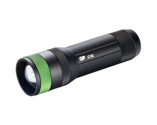 GP Discovery C32 - Lampe torche 300 lumens - 3 piles LR3/AAA fournies