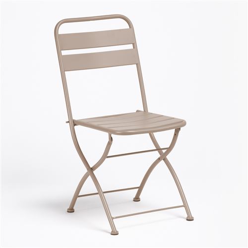 SKLUM Chaise de jardin pliante Janti Rose Noisette